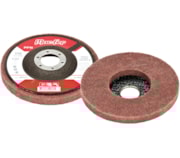 Disco fibras nylon para polir