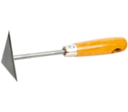 Raspador triangular polido