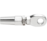 Terminal com mordentes argola inox AISI316