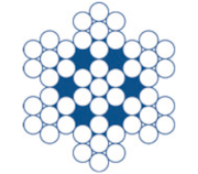 Cabo aço inox AISI316