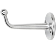Cabide "L" com base inox AISI316