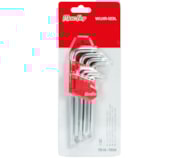 Jogo chaves "L" torx furada longa