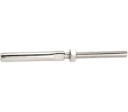 Terminal cravar macho inox AISI316