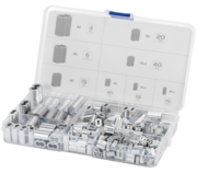 Caixa clip terminais alumínio